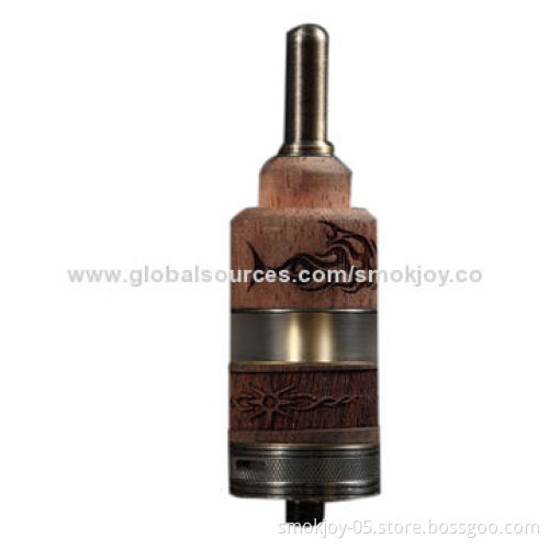 New Arrival Wooden N-fire LA3 Atomizer, Dual-coil, 2.1 Ohms, 2.5mL VolumeNew